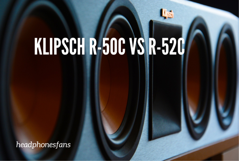 klipsch r-50c vs r-52c